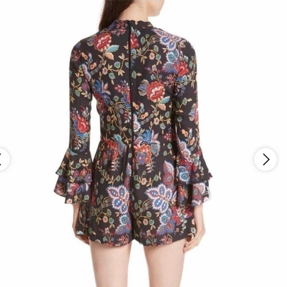 SALE Alice+ Olivia Floral Romper- Size 2 SALE - Picture 8 of 14